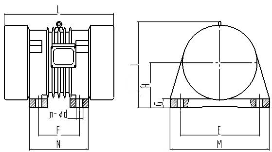 JZO系列振動(dòng)電機(jī)